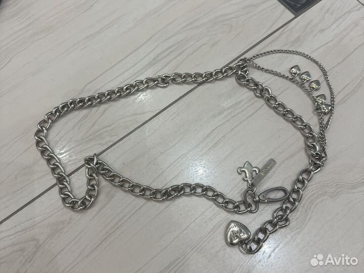 Ремень женский цепь безразмерный