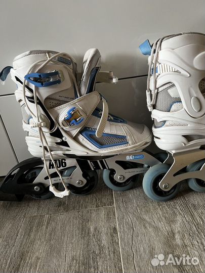 Роликовые коньки для девочек (размер 38)
