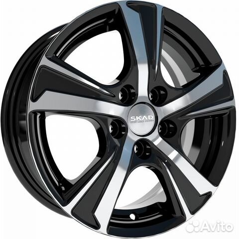 R14 4x100 5,5J ET45 D67,1 Скад Крит Алмаз