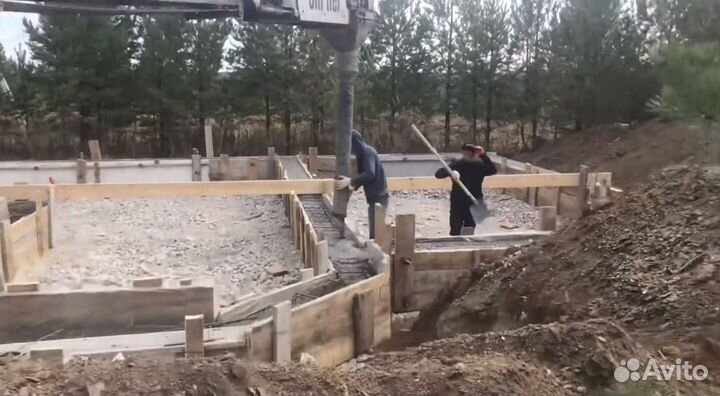 Бетон м300 м350 Абн 18-24 метра Раствор м150