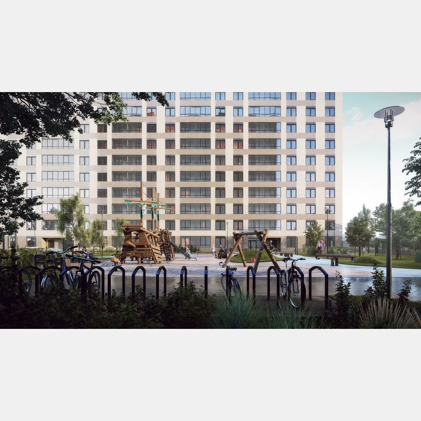 2-к. квартира, 54,6 м², 10/16 эт.