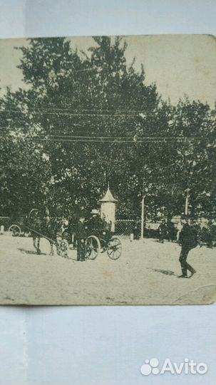 Старинная открытка до 1917 г, Рыбинскъ-Бульваръ