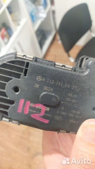 Дроссельная заслонка Mercedes m112 W220 W211 W210