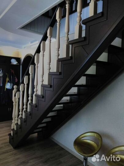 Лестницы из сосны