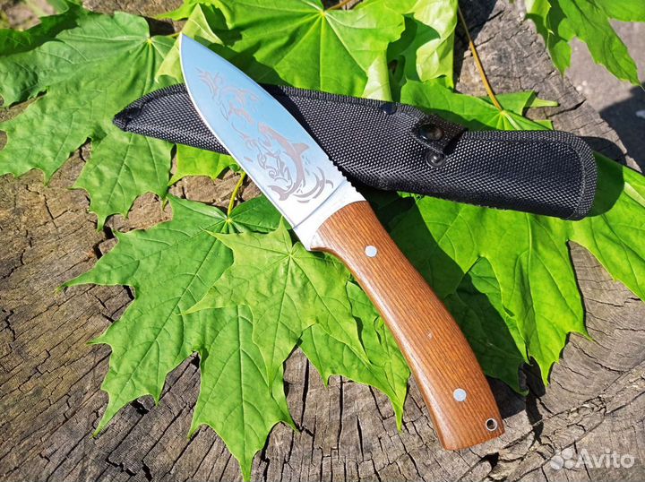 Нож охотничий 'Акула'. Новый