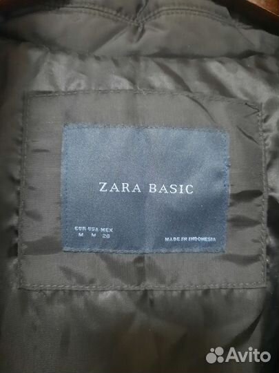 Пуховик женский пух перо М, zara