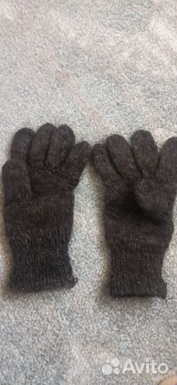 Перчатки вязаные охотнику