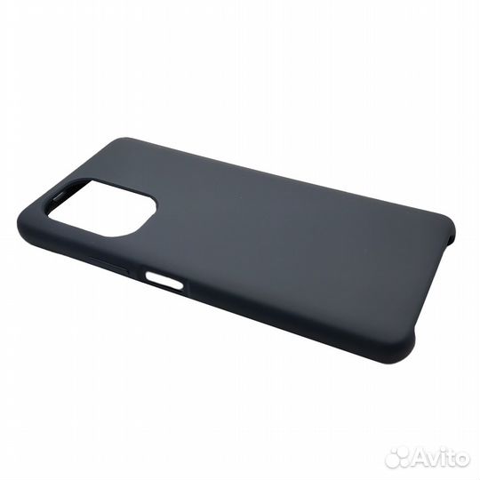 Чехол для Xiaomi Poco F3 накладка/силикон (Черный)