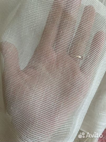 Тюль готовый на шторной ленте