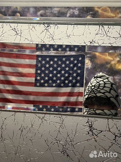 Шапка sk8 паутина, вязанная шапка y2k