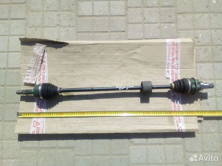 Привод правый со ступицей Toyota Passo KGC10 1krfe