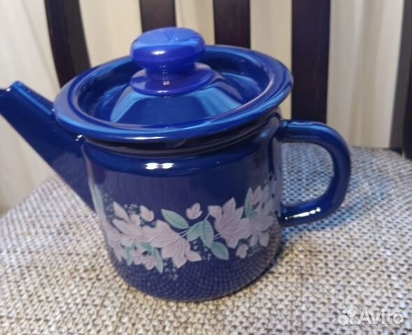 Чайник заварочный эмаль, фарфор, новые