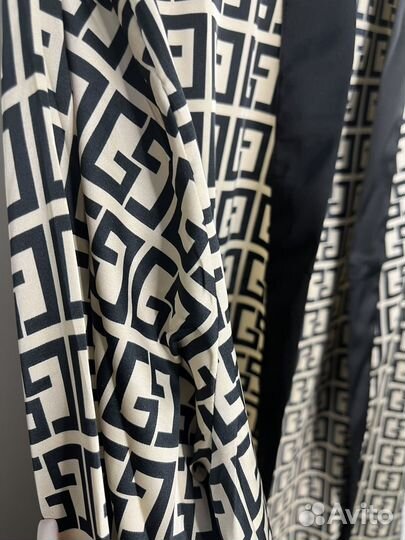 Халат женский шелковый