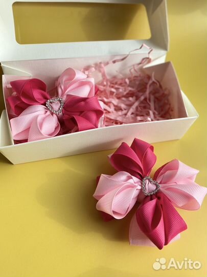Бант заколка для волос
