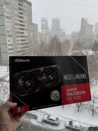 Видеокарта Rx 7600 ASRock
