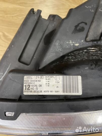 Фара передняя левая Land Rover Discovery 3