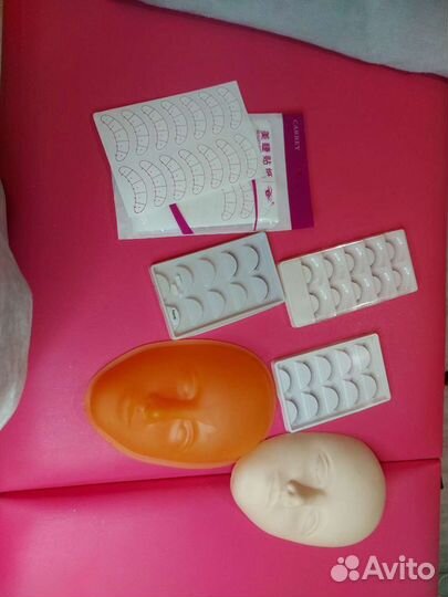 Манекен для наращивания ресниц