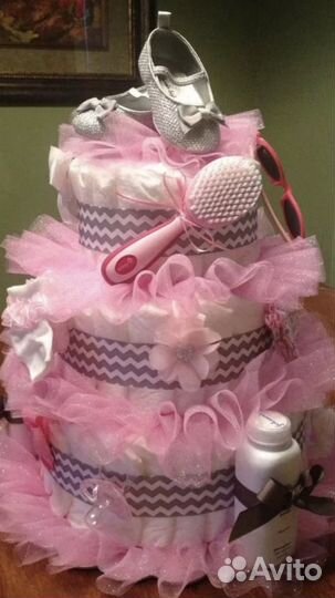 Торт из памперсов,торт на заказ