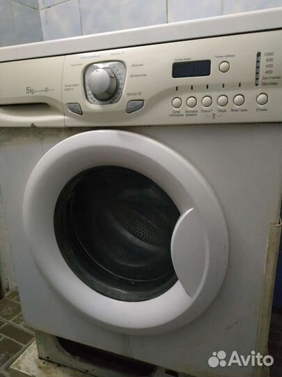 Стиральная машина бу lg 5 кг