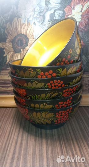 Посуда хохлома СССР