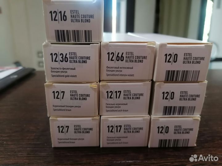 Краска estel couture осветдяющая серия блонд