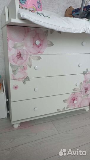 Комод с пеленальным столиком