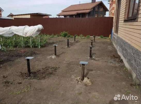 Винтовой фундамент