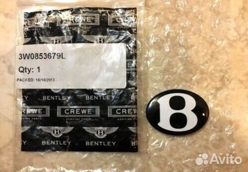 Эмблема передняя Bentley купить в Москве 3W0853679L | Авито