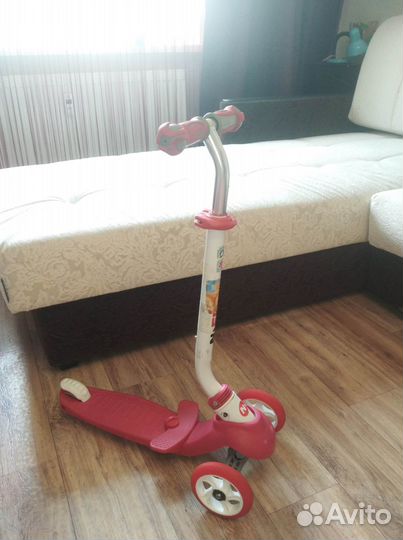 Самокат беговел 3 в 1 с ручкой родительской