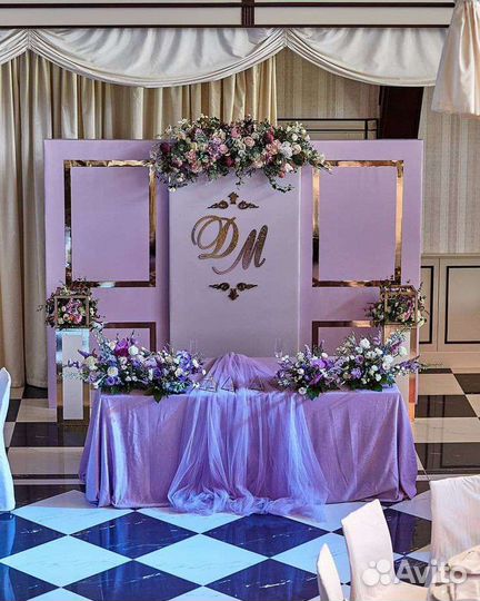 Свадебный декор, оформление, выездная регистрация