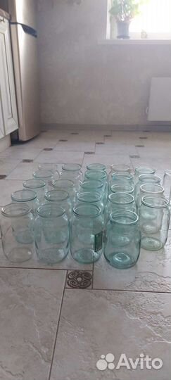 Банки стеклянные бу