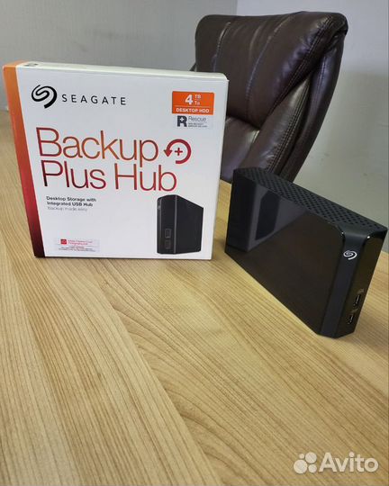 4 тб Внешний HDD Seagate Backup Plus Hub