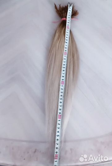 Волосы для наращивания натуральные бу