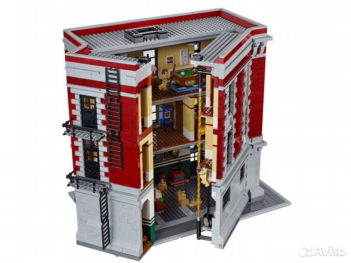 Аналог Lego 75827 Штаб квартира охотников за приви