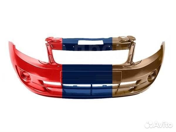Бампера в цвет кузова