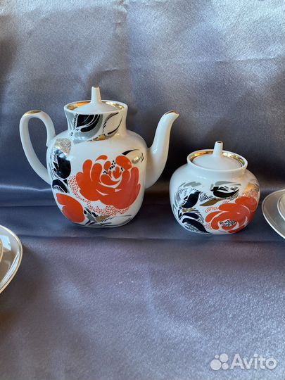 Чайный сервиз лфз Красный пион