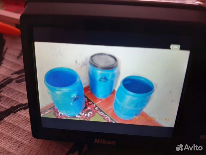 Бочка пластик 50 литров б/у