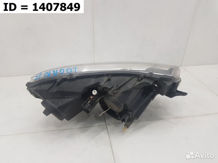 Фара левая Renault Logan