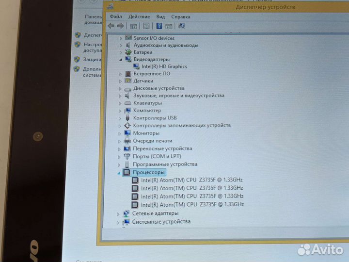 Планшет Lenovo на Windows