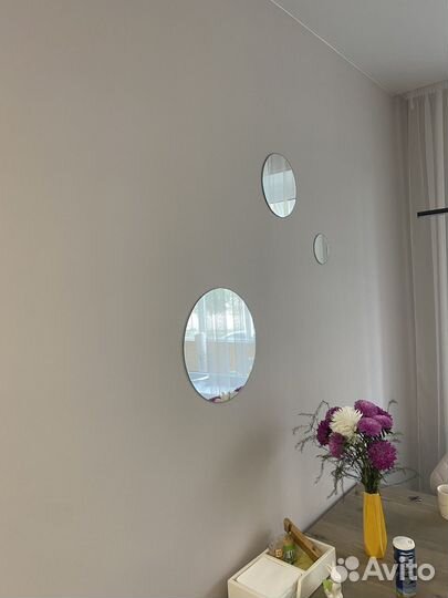 Декоративное зеркальное панно