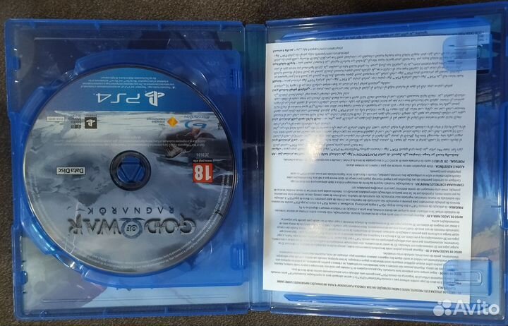 God of war ragnarok ps4 диск на русском