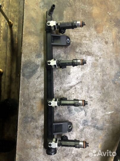 Топливная рампа renault logan