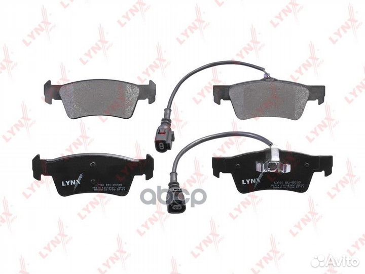 BD-8039 Колодки тормозные lynxauto BD-8039 lynx