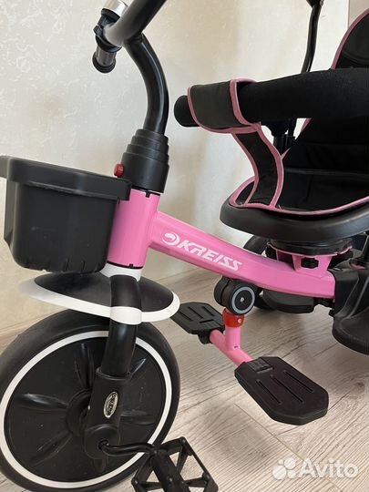 Велосипед трехколесный Kreiss с тентом