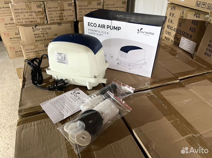 Компрессор Jecod PA-80 для септика и пруда