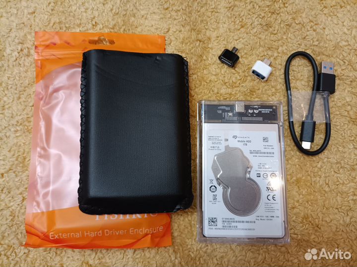 Внешний жёсткий диск SSD, HDD