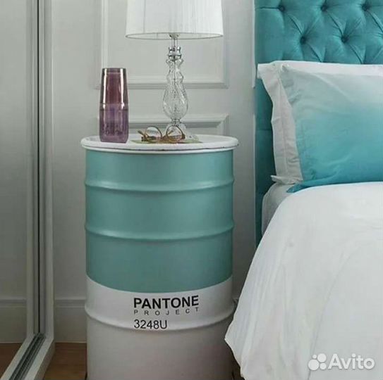 Бочка для интерьера Лофт Столик Тумба