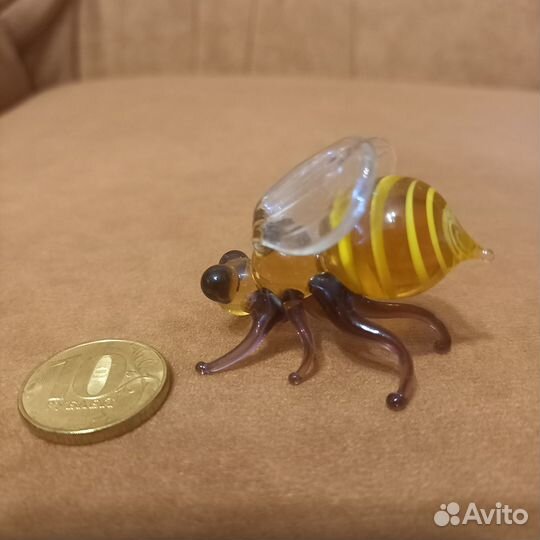 Стеклянные фигурки животных