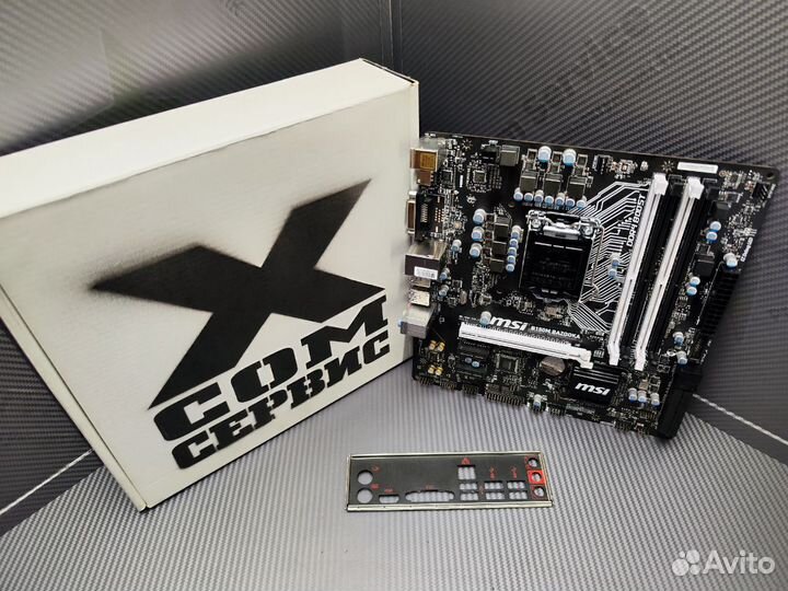 Материнская плата 1151 MSI B150M bazooka