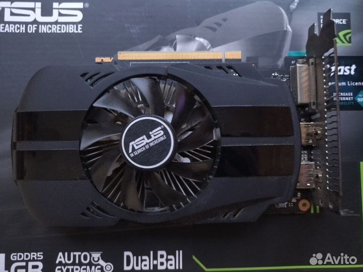 Asus GeForce GTX 1050Ti